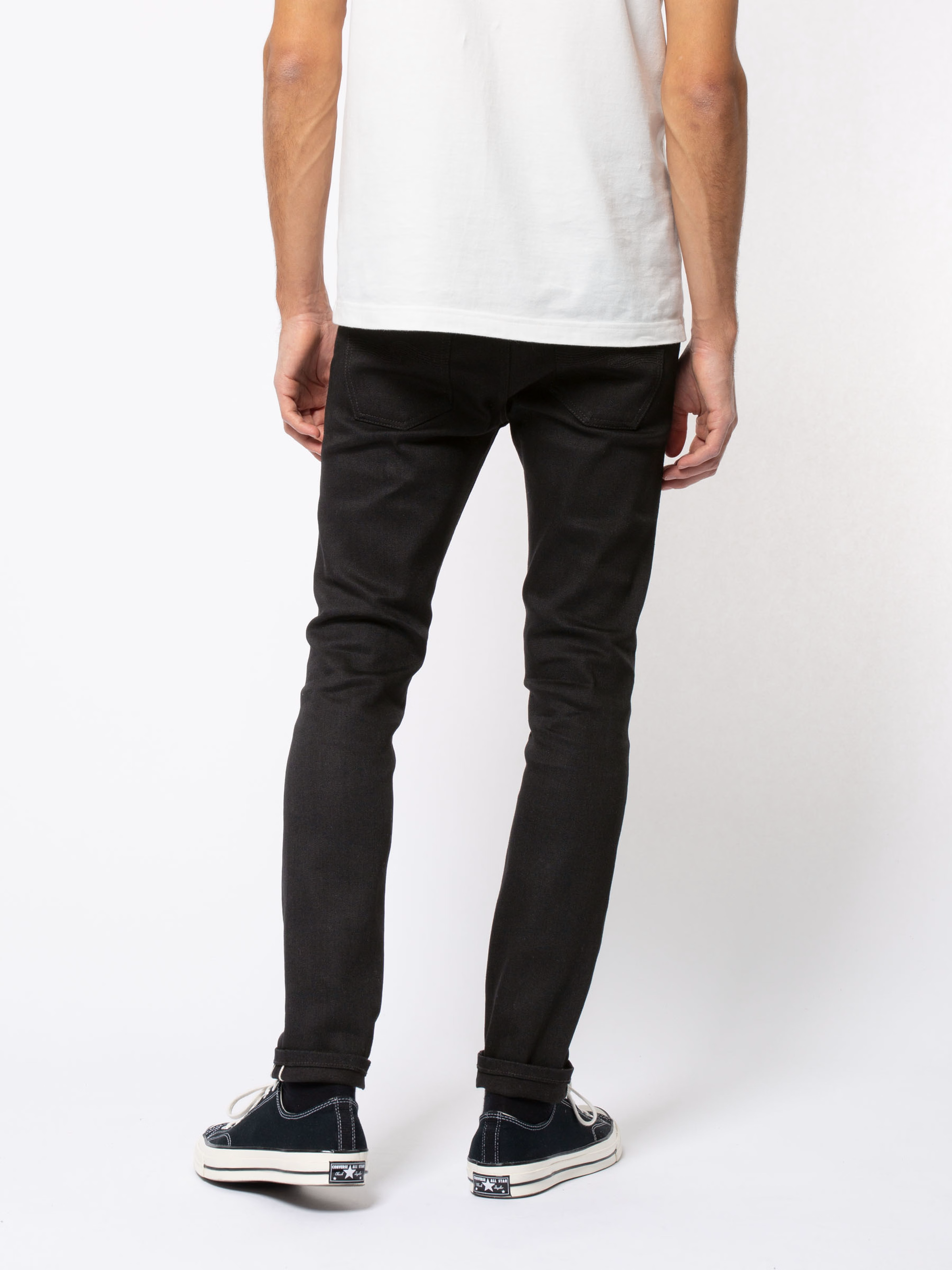 Nudie Jeans Lean Dean Dry 34L Black Selvage