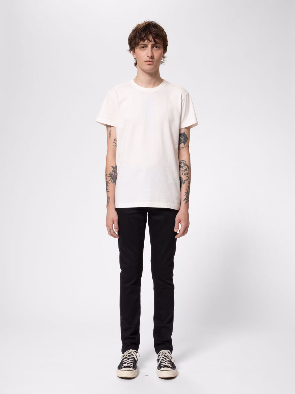 Nudie Jeans Lean Dean Jean L30 Dry Everblack