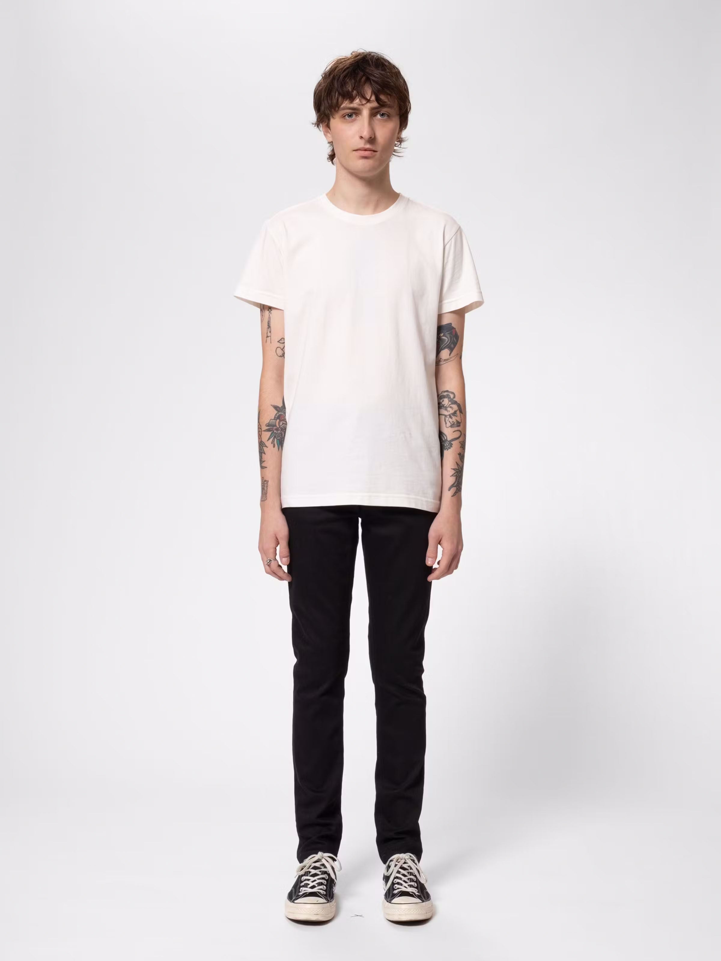 Nudie Jeans Lean Dean Jean L30 Dry Everblack