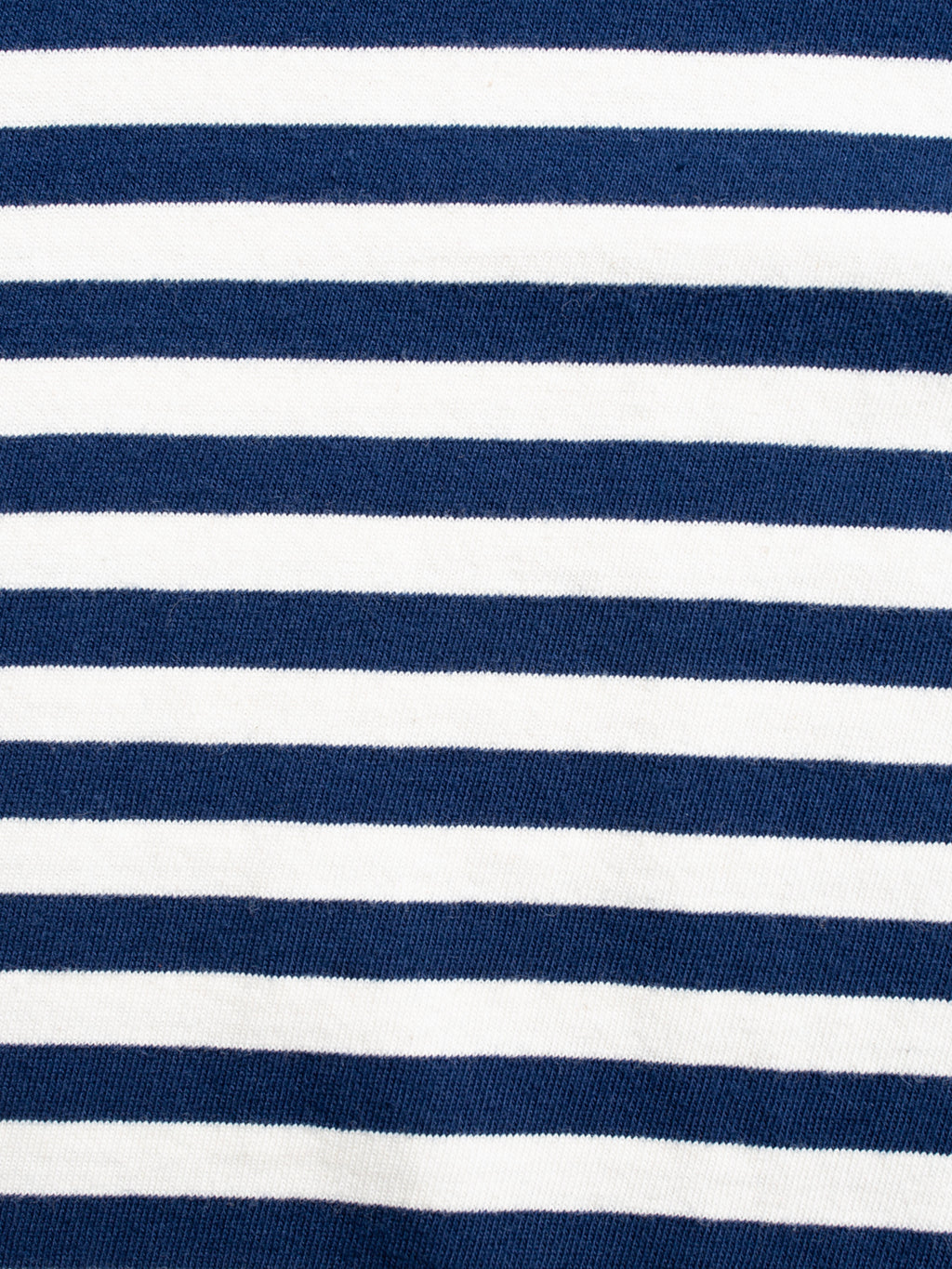 Nudie Jeans Leif Breton Stripe Tee Off-white/Blue