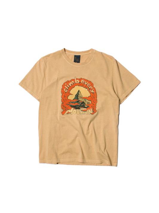Nudie Jeans Roy Every Mountain Tee Faded Sun