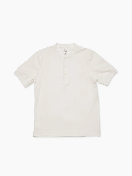 Nudie Jeans SS Henley T-Shirt Ecru