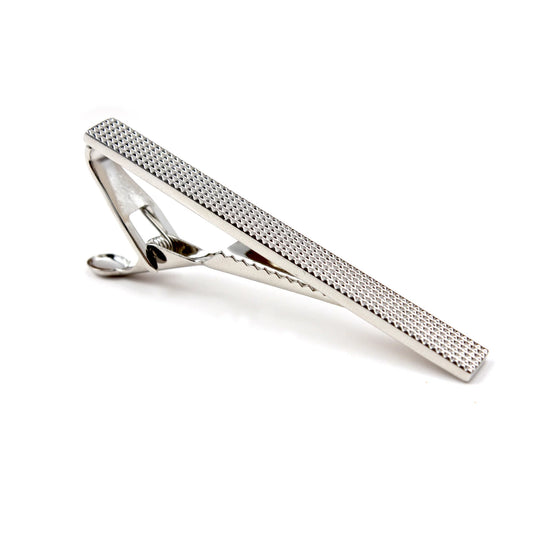 Otaa Silver Studded Tie Bar