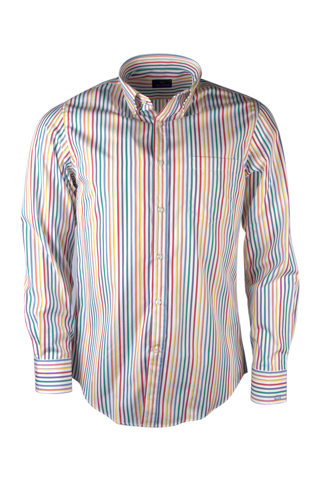 Paul & Shark Cotton Poplin BD Shirt Stripe