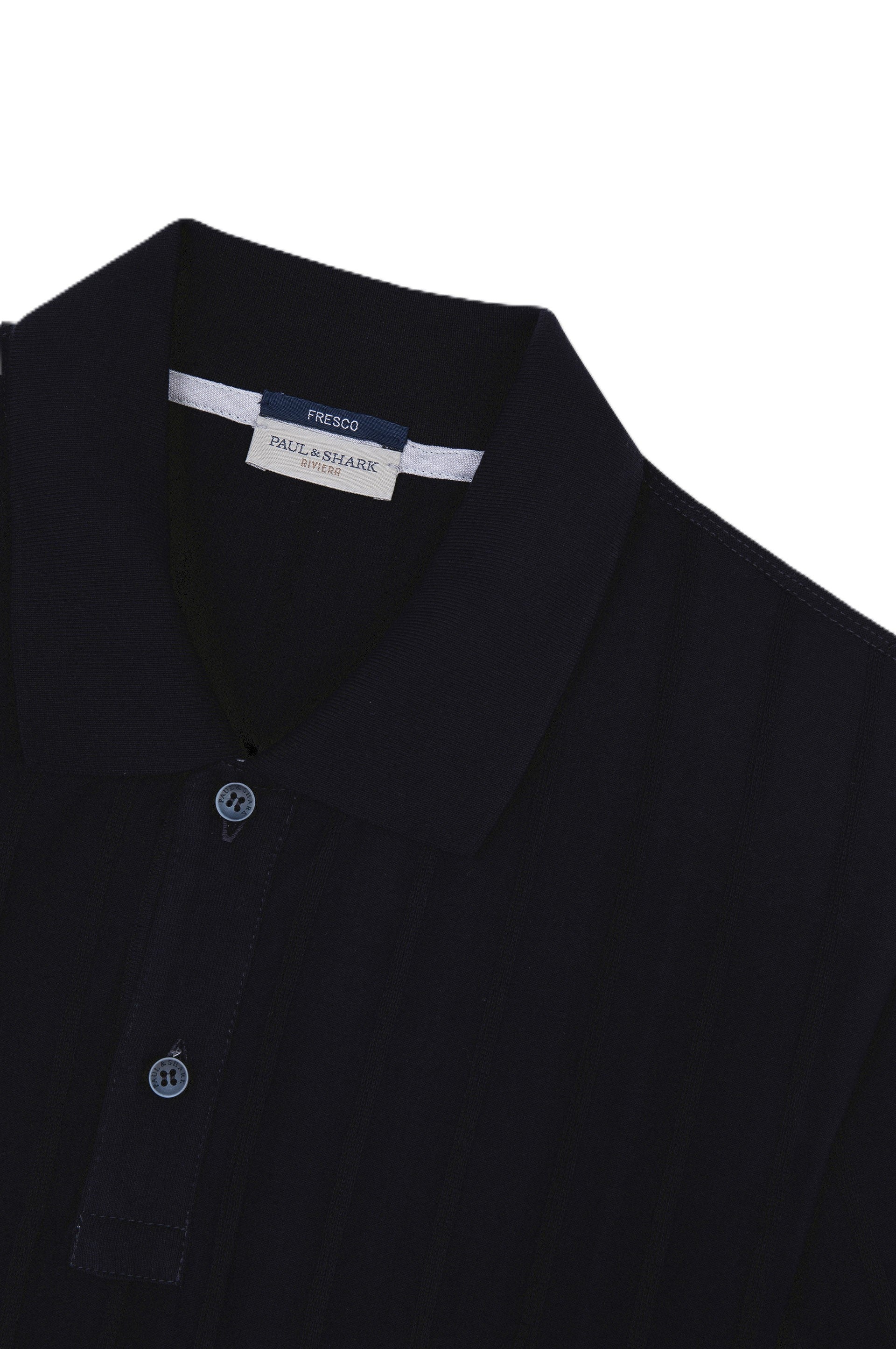 Paul & Shark Fresco Cotton Riviera SS Polo Navy