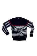 Paul & Shark Merino Wool Stripe Sweater Navy