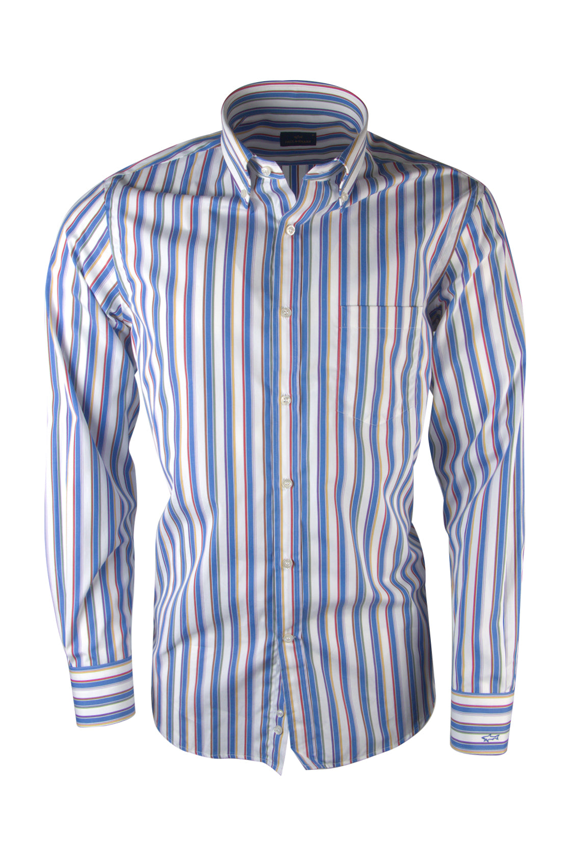 Paul & Shark Soft Touch Cotton BD Shirt Stripe