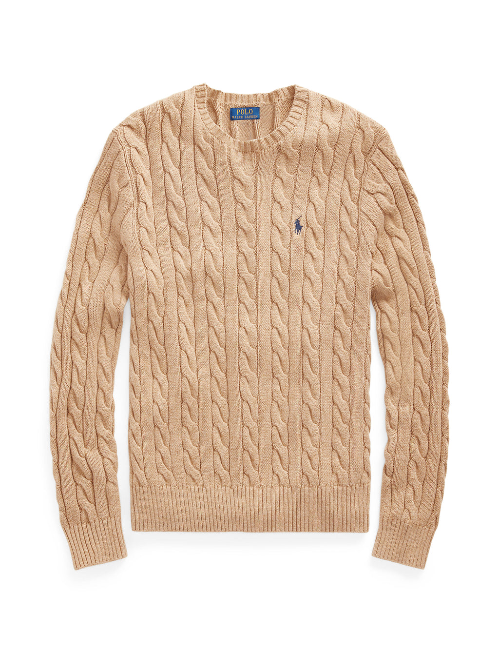 Polo Ralph Lauren Cable Knit Sweater Brown