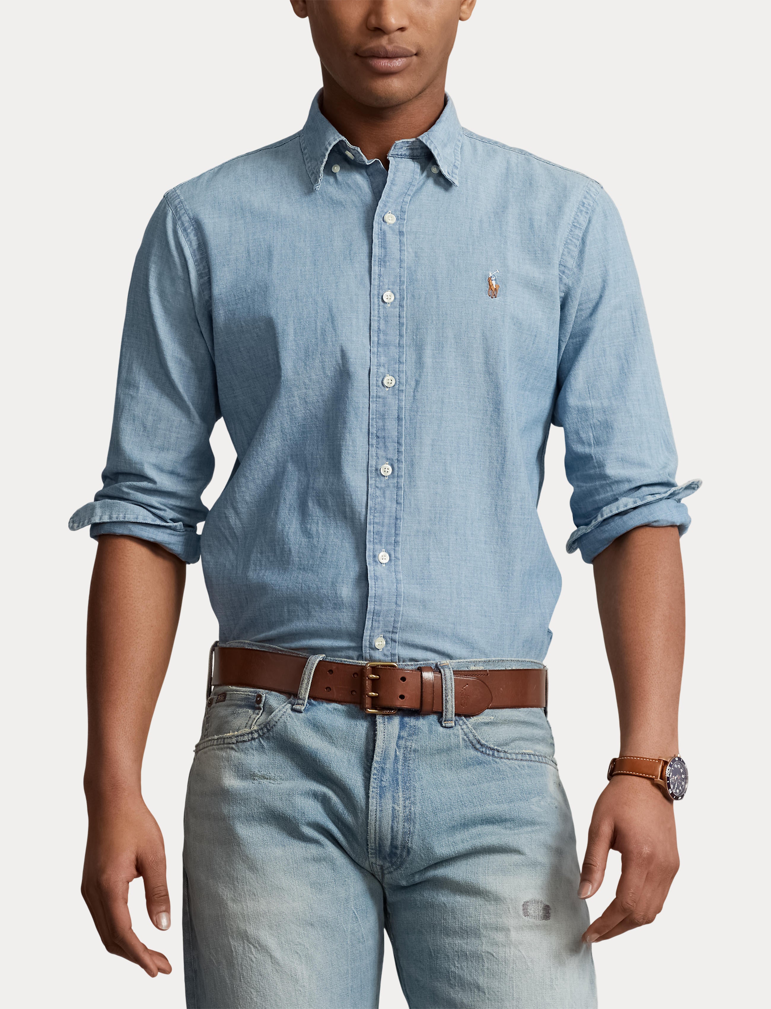Polo Ralph Lauren Custom Fit Chambray Shirt