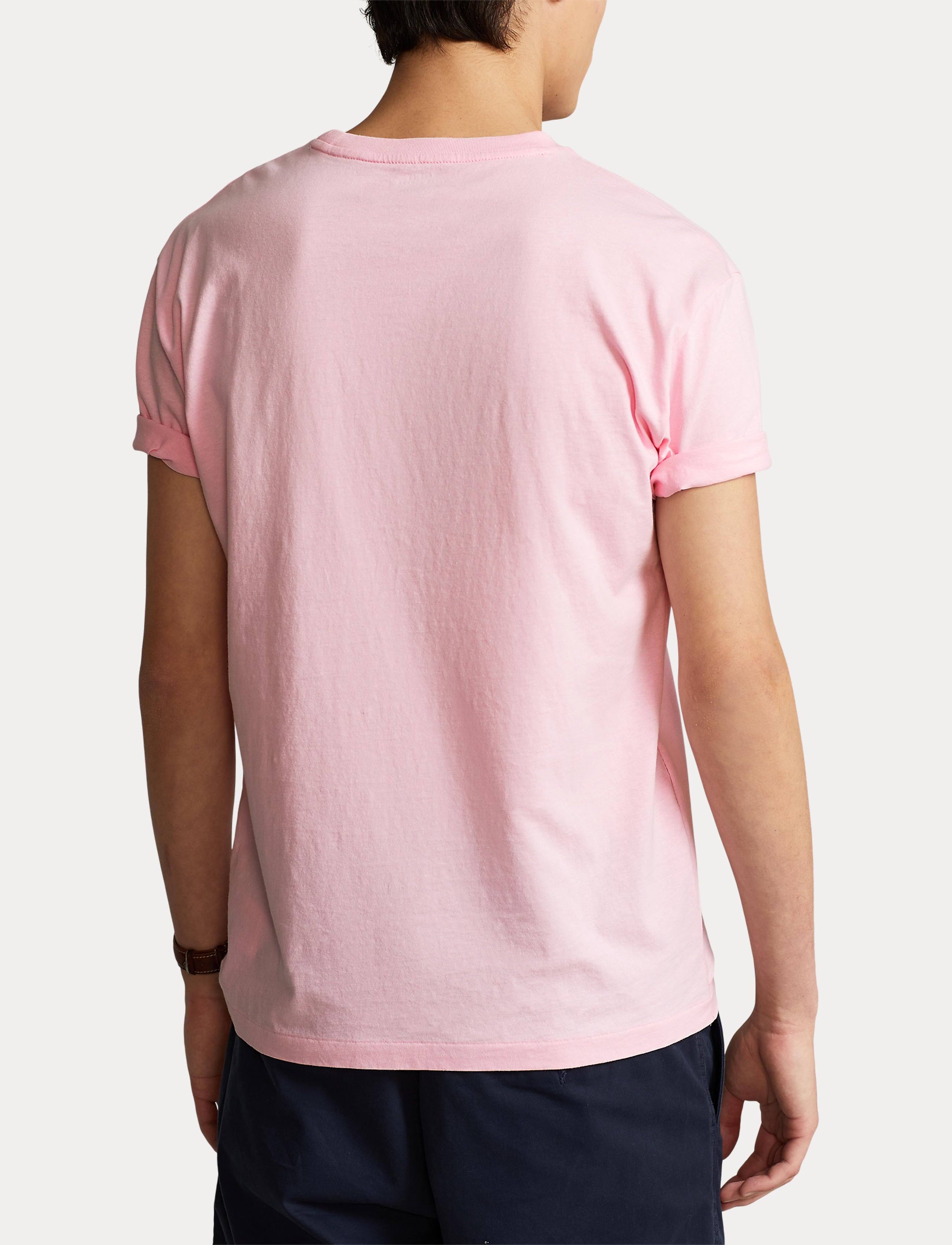 Polo Ralph Lauren Jersey T Shirt Carmel Pink routleys