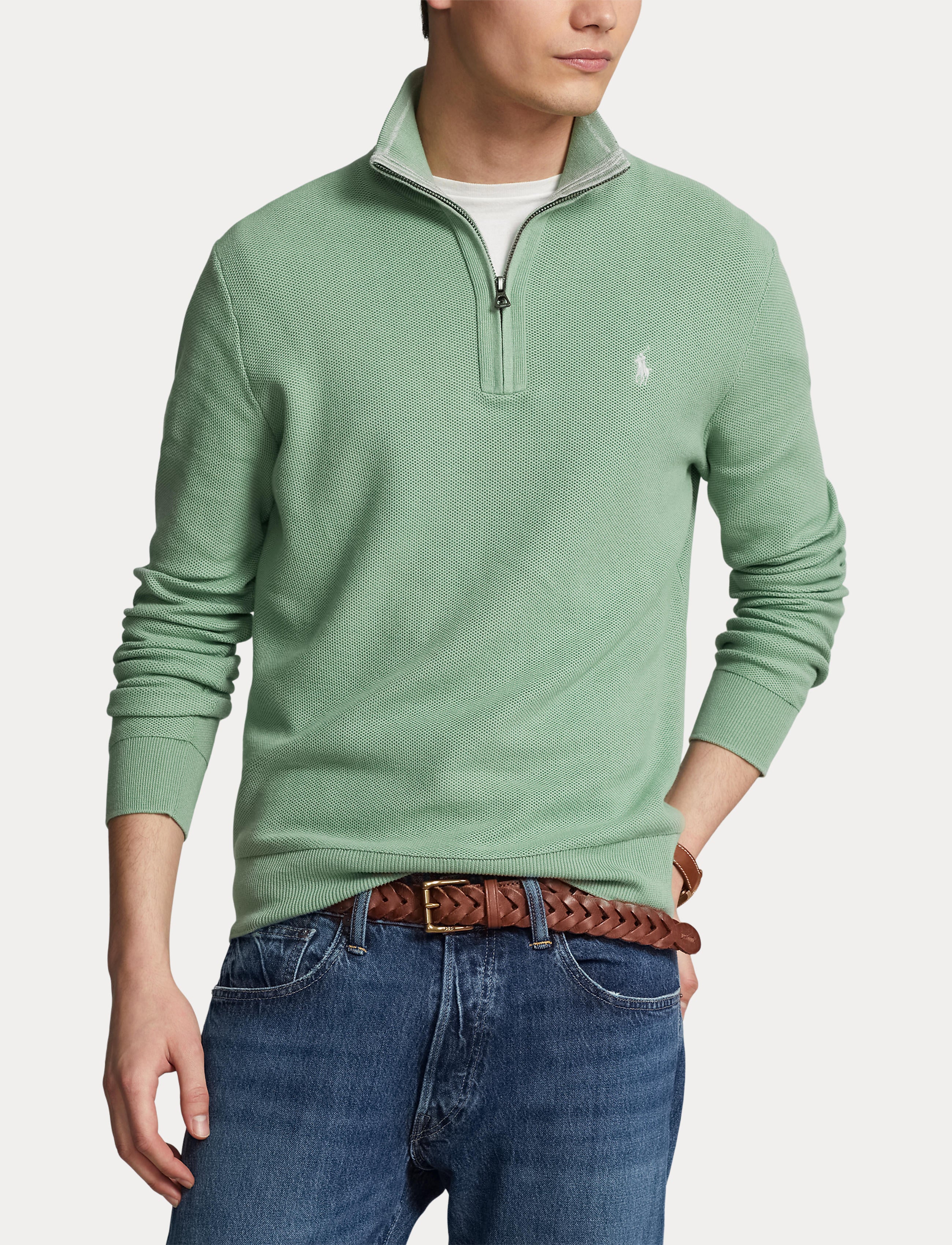 Polo Ralph Lauren LS Pullover Pistachio