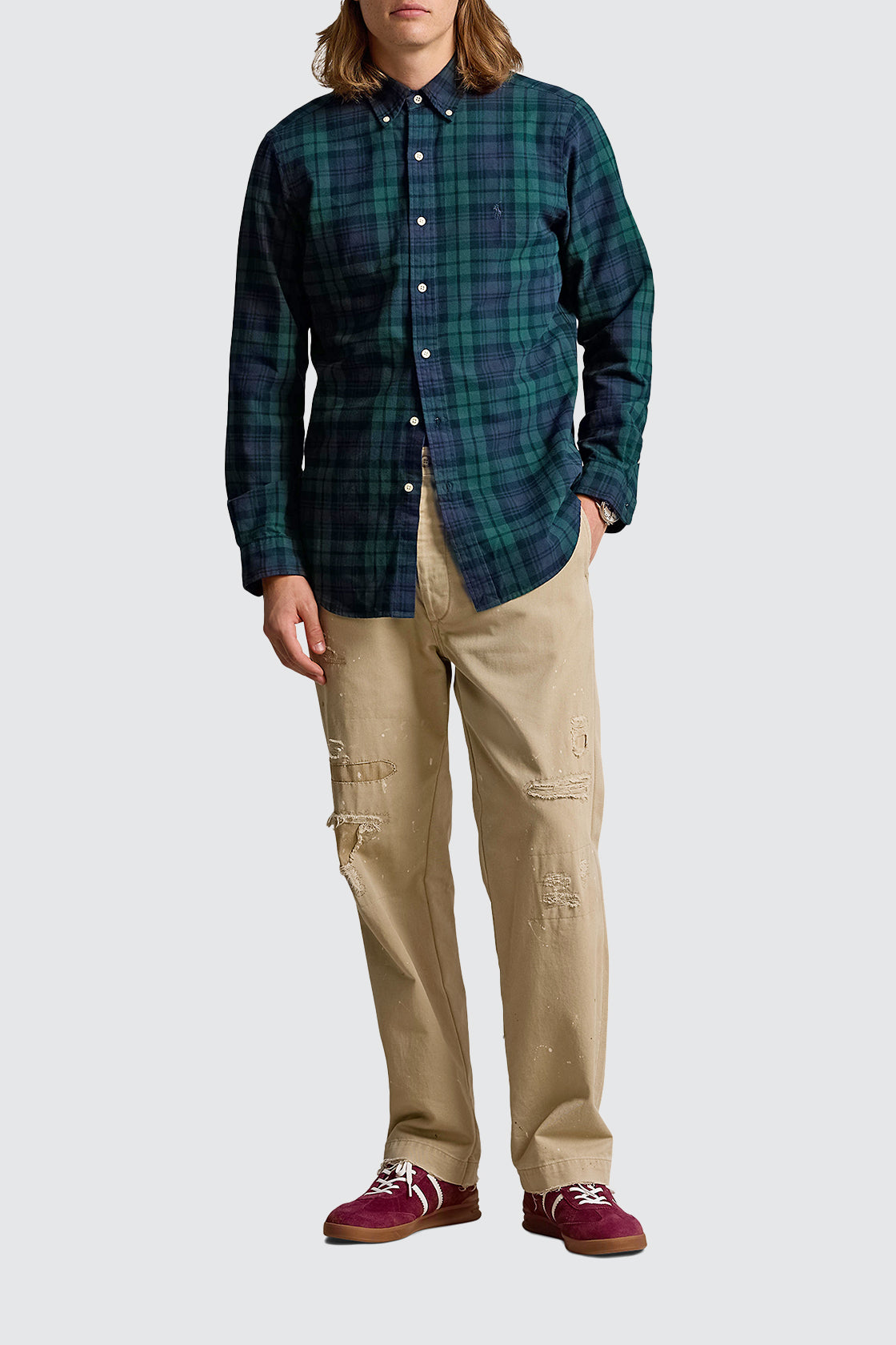 Polo Ralph Lauren Sport Shirt Navy/Green
