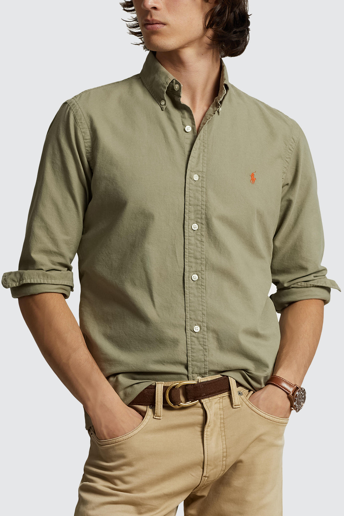 Polo Ralph Lauren Sport Shirt Sage Green