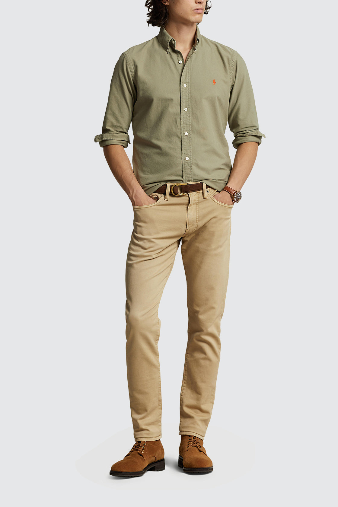 Polo Ralph Lauren Sport Shirt Sage Green