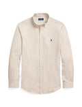Polo Ralph Lauren Stripe Poplin Sport Shirt Vintage Khaki/White