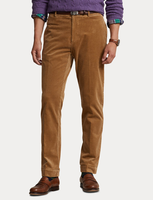 Polo Ralph Lauren Washed Stretch Cord Trouser Rustic Tan