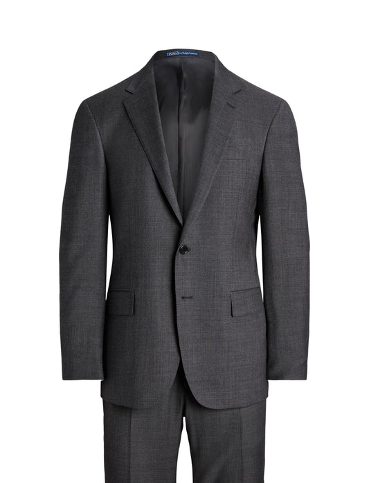 Polo Ralph Lauren Wool Sharkskin Suit Grey