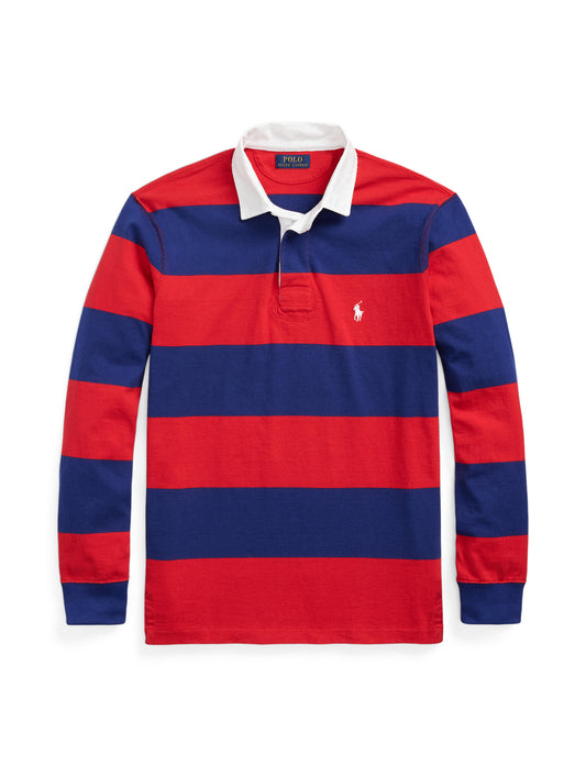 Polo Ralph Lauren YD Jersey Rugby Top Red/Royal