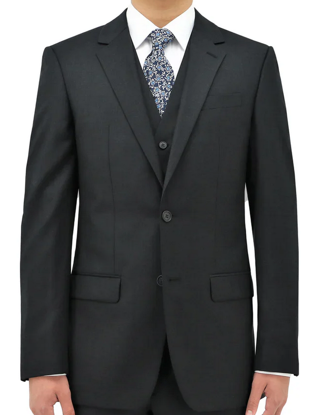 Routleys Michel Lyon Suit Charcoal