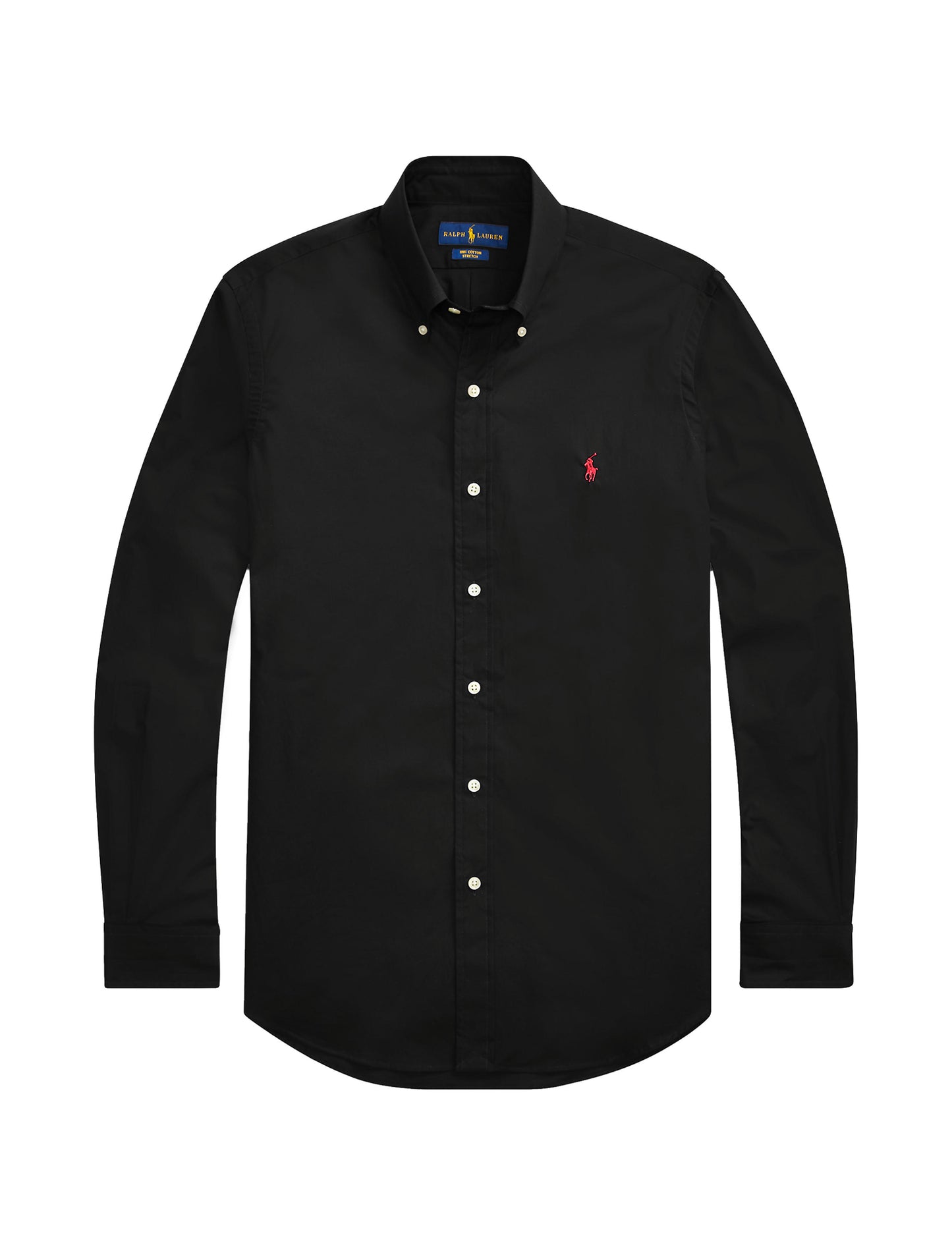 Ralph Lauren Custom Fit Poplin Shirt Black