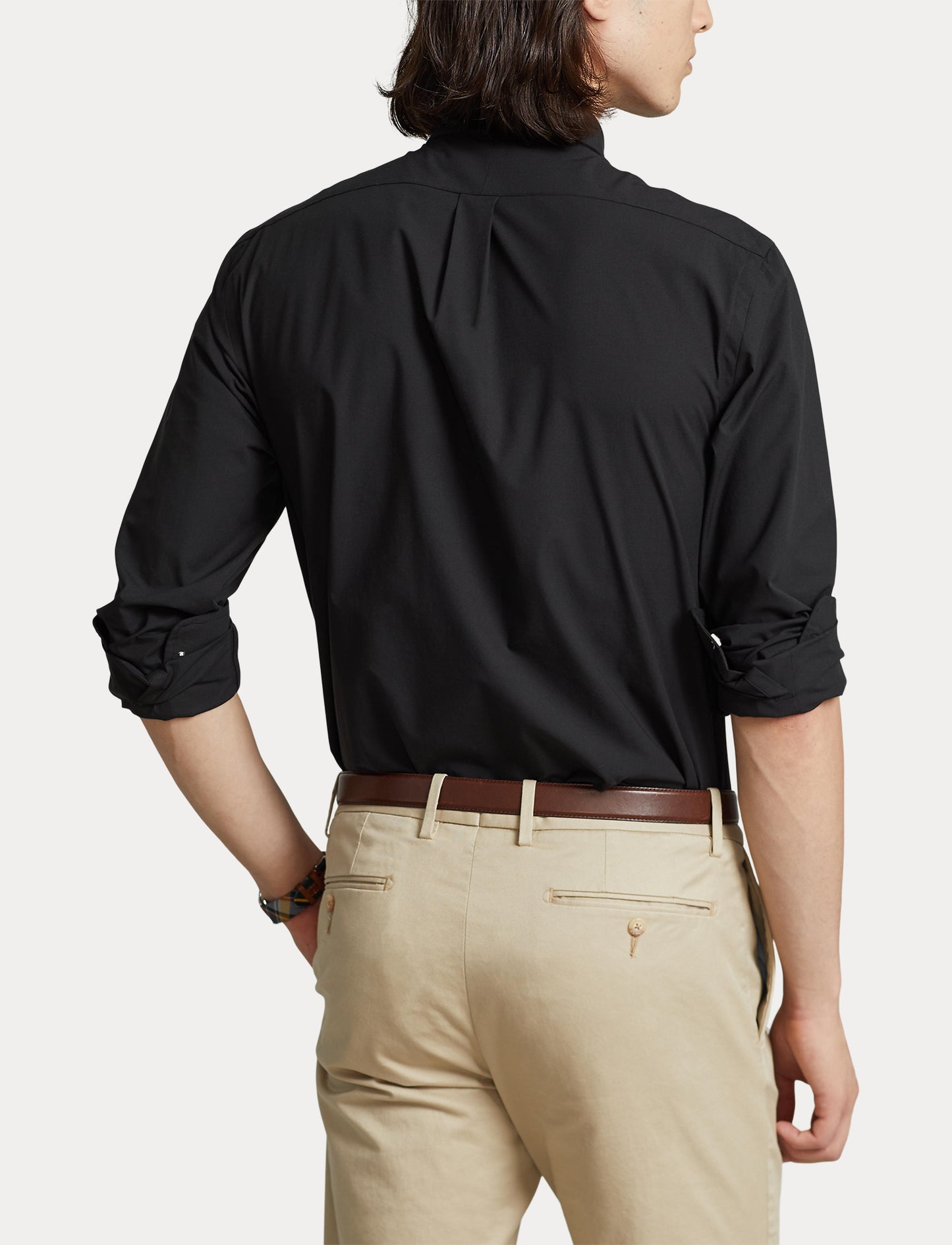 Ralph Lauren Custom Fit Poplin Shirt Black