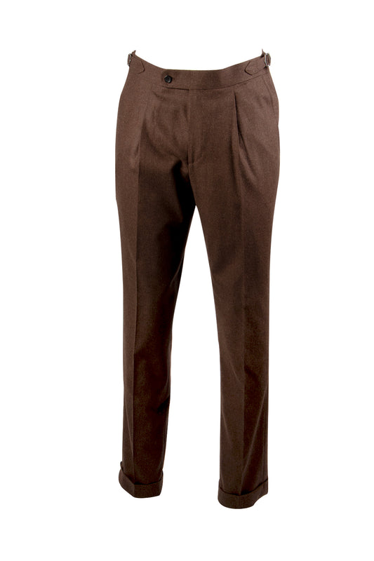 Rembrandt Evans Flannel Trouser Brown