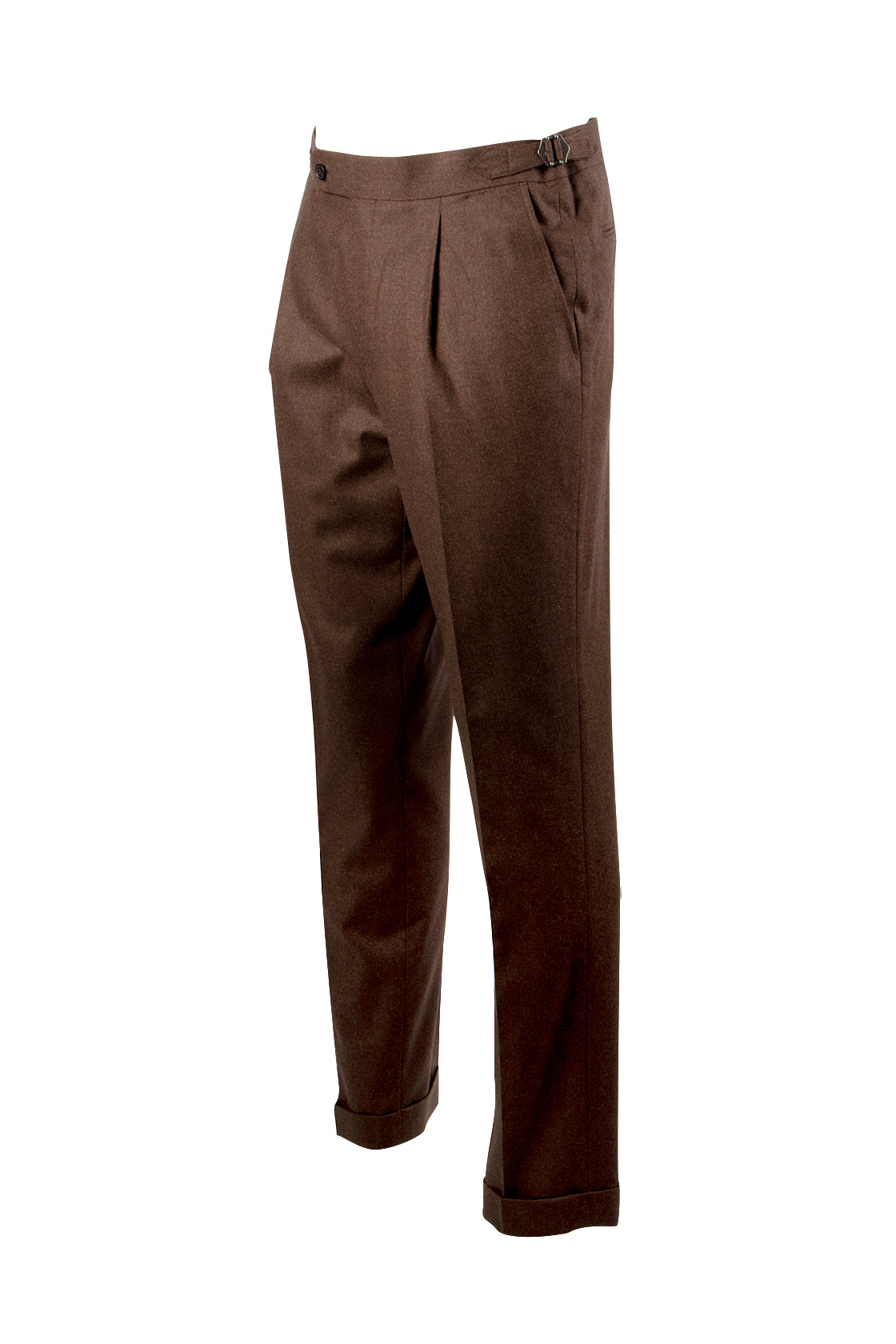 Rembrandt Evans Flannel Trouser Brown