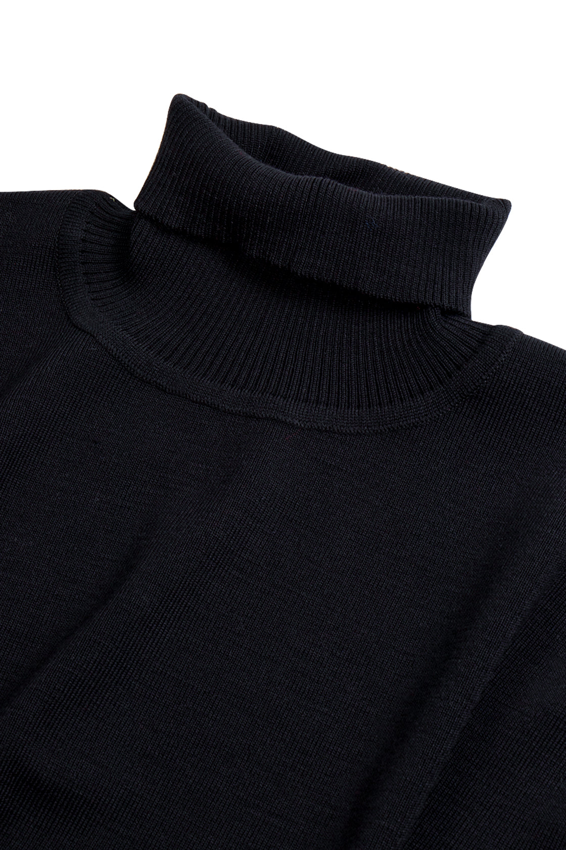 Routleys Franklin Roll Neck Sweater Black