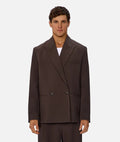 Industrie The Light Weight Lusso Blazer Dark Aubergine