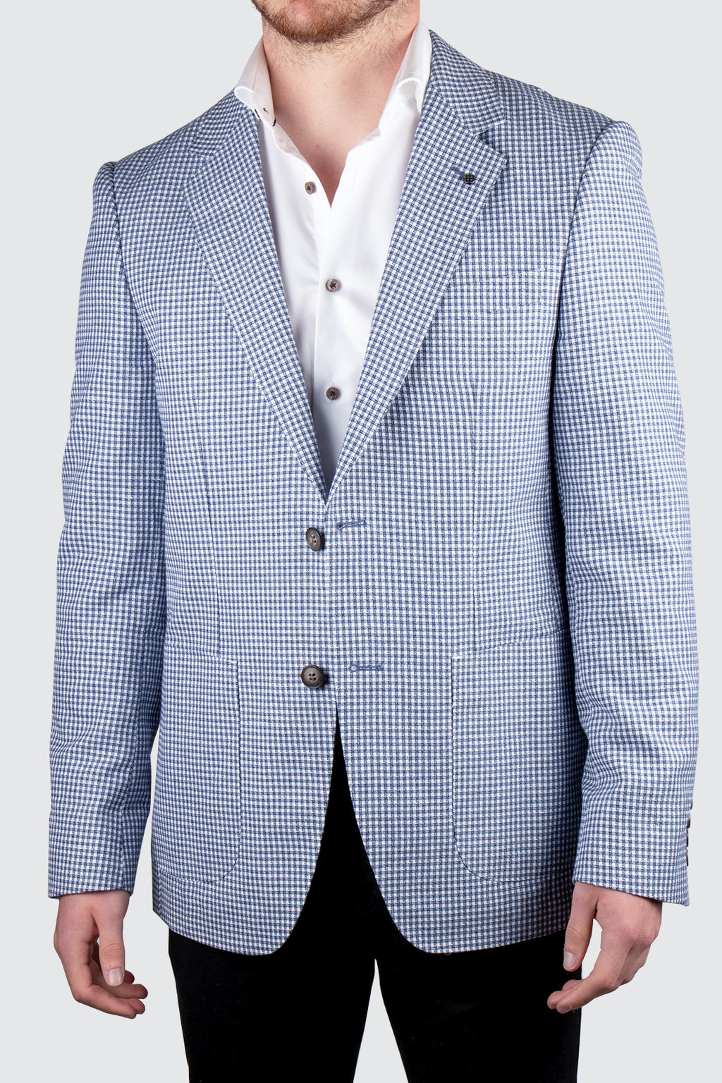 Routleys Sportscoat Navy Check