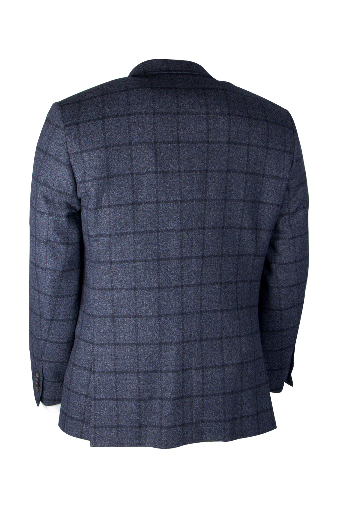 Routleys Napoli Check Sports Coat Blue