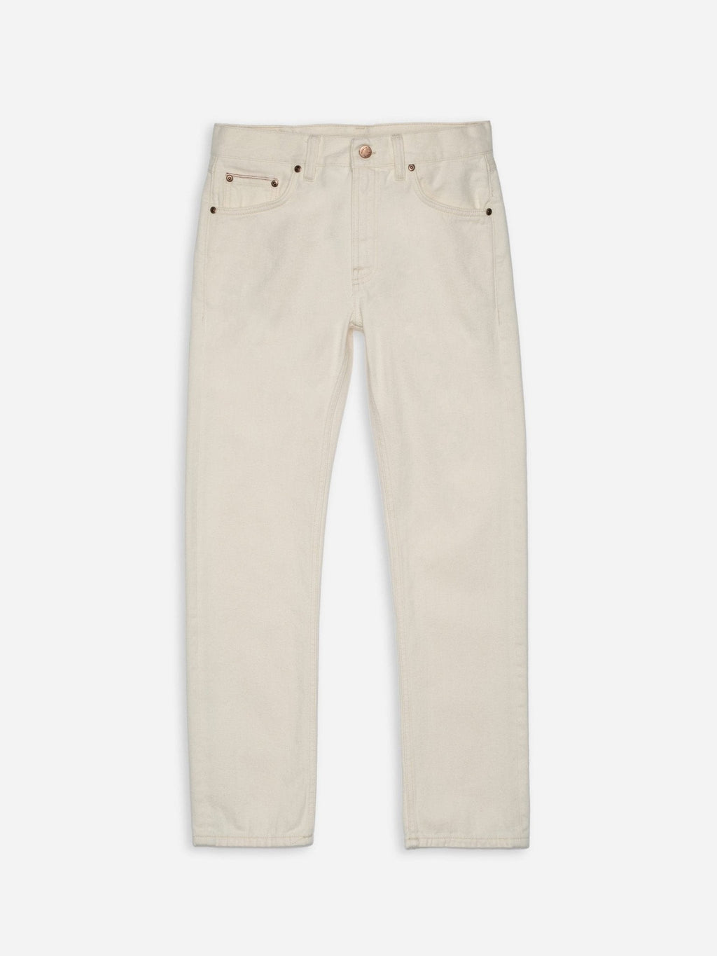 Nudie Jeans Gritty Jackson Jean L34 Ivory Selvage