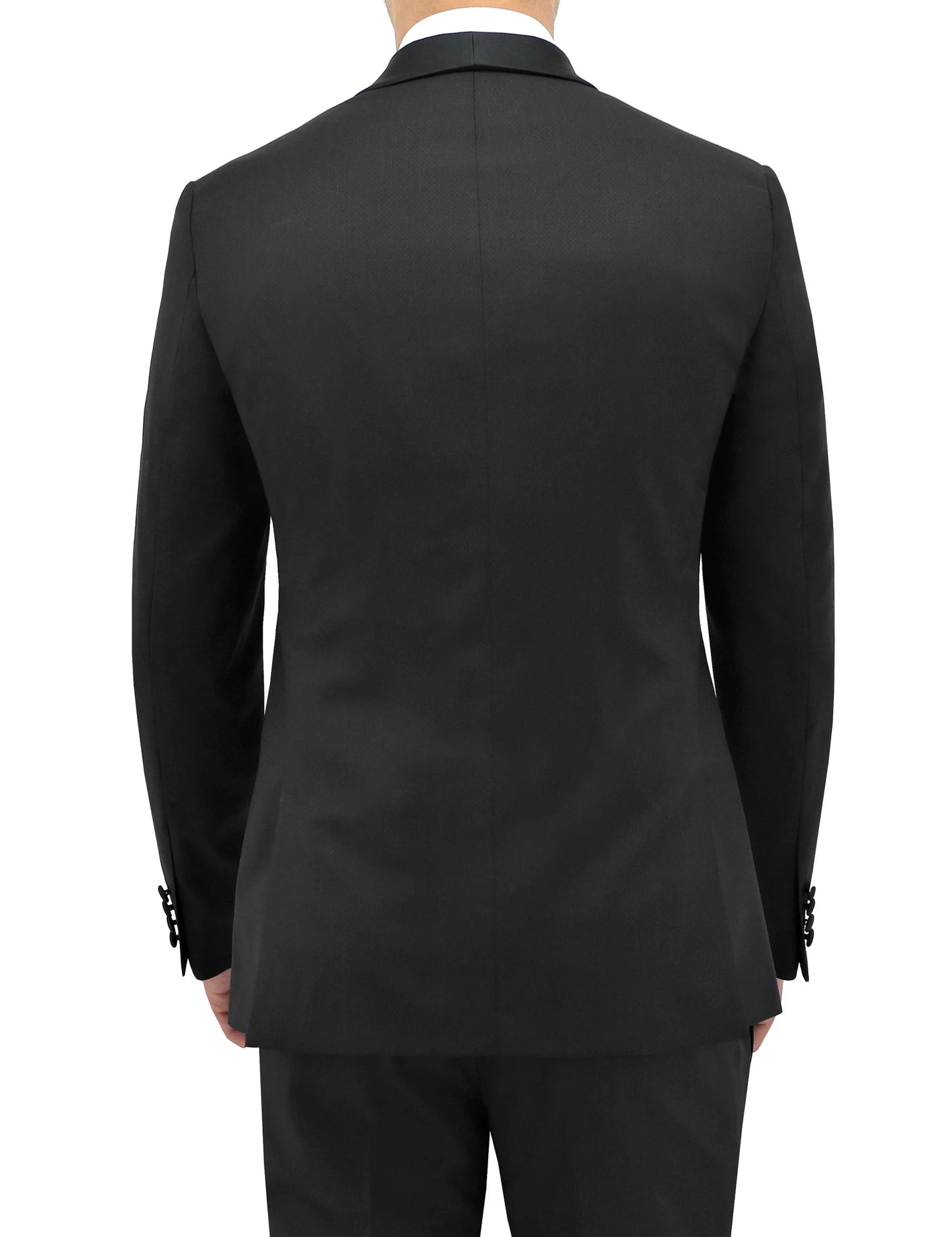 Routleys Shawl Shape Edward Dinner Suit (R) Black