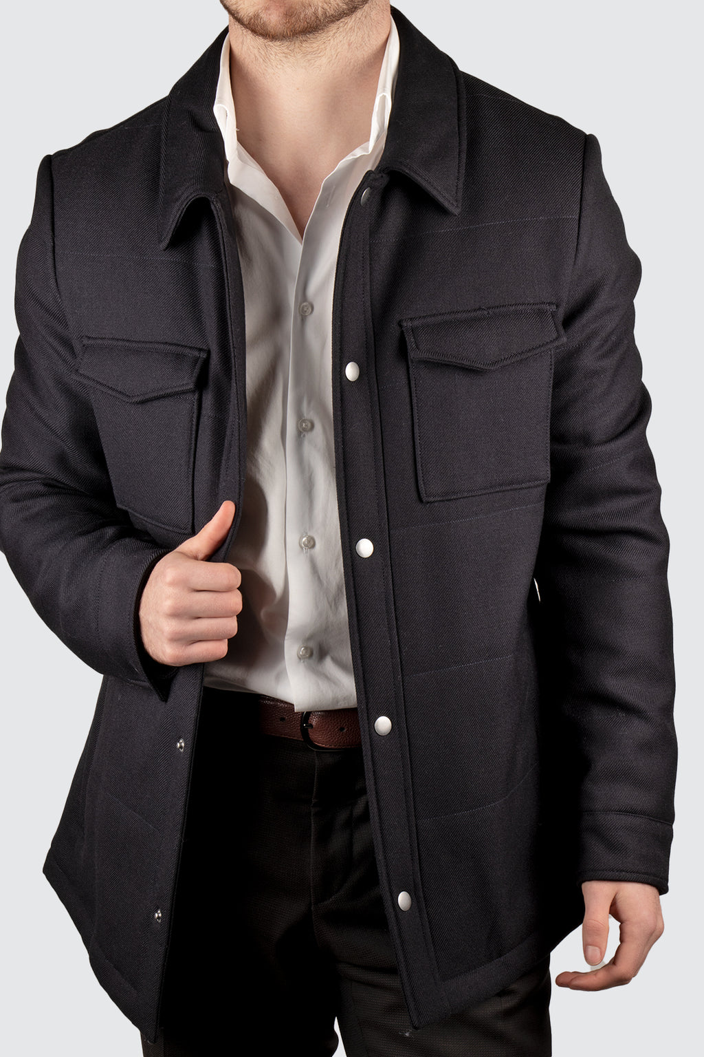 Routleys V Padded Jacket Navy