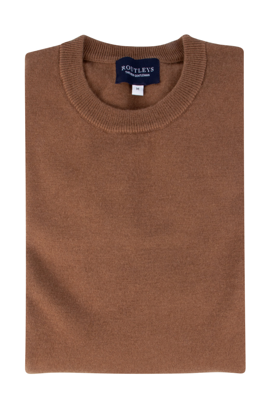 Routleys Wool/Cashmere Crew Neck Knit Mocha