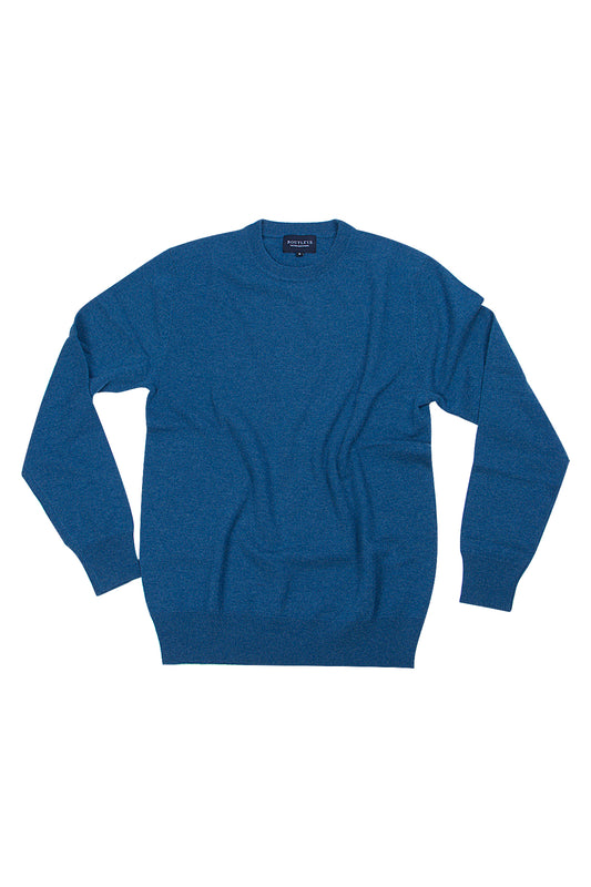 Routleys Wool/Cashmere CN Knit Blue
