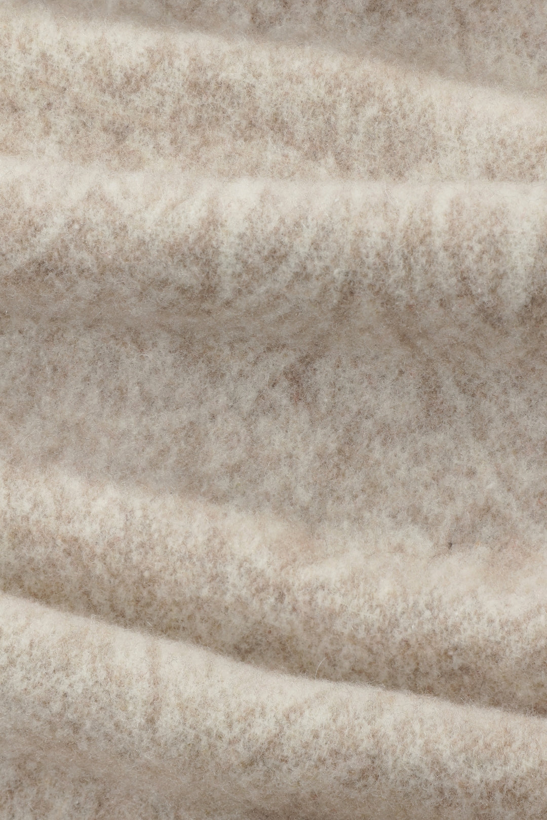 NN.07 9014 Wool Scarf Two Ecru Print