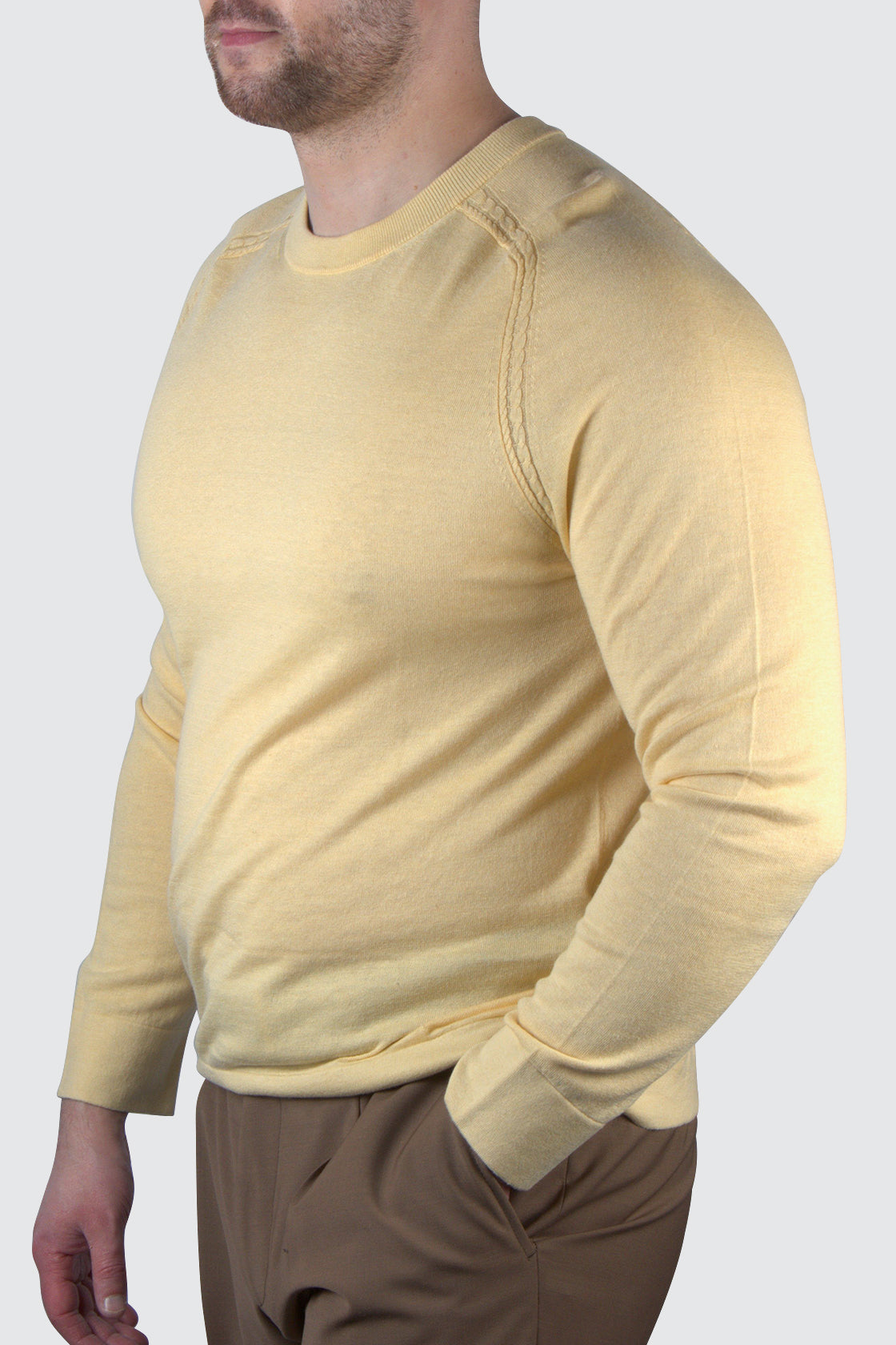 Ted Baker Tivol Pullover Lt Yellow