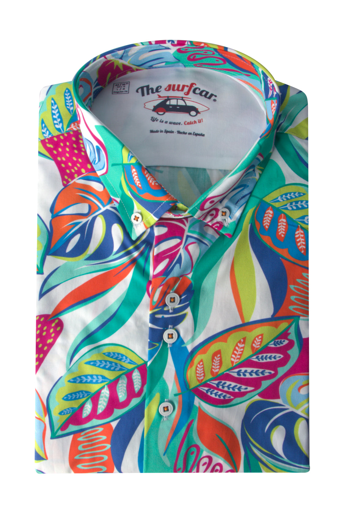 The Surf Car S.Faro Print SS Shirt Tropical