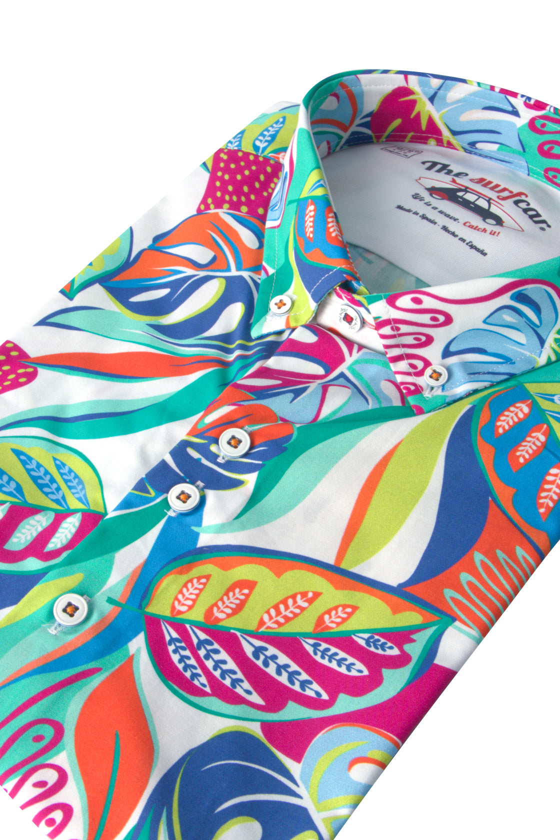 The Surf Car S.Faro Print SS Shirt Tropical