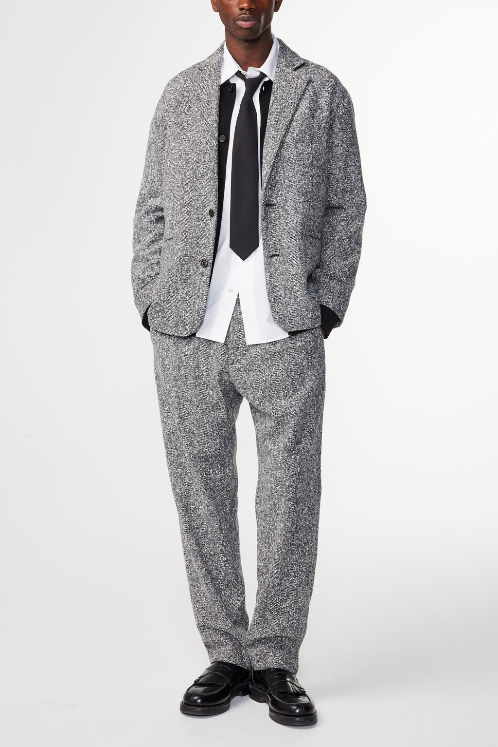 NN.07 Fritz 1087 Trousers 34L Black Multi