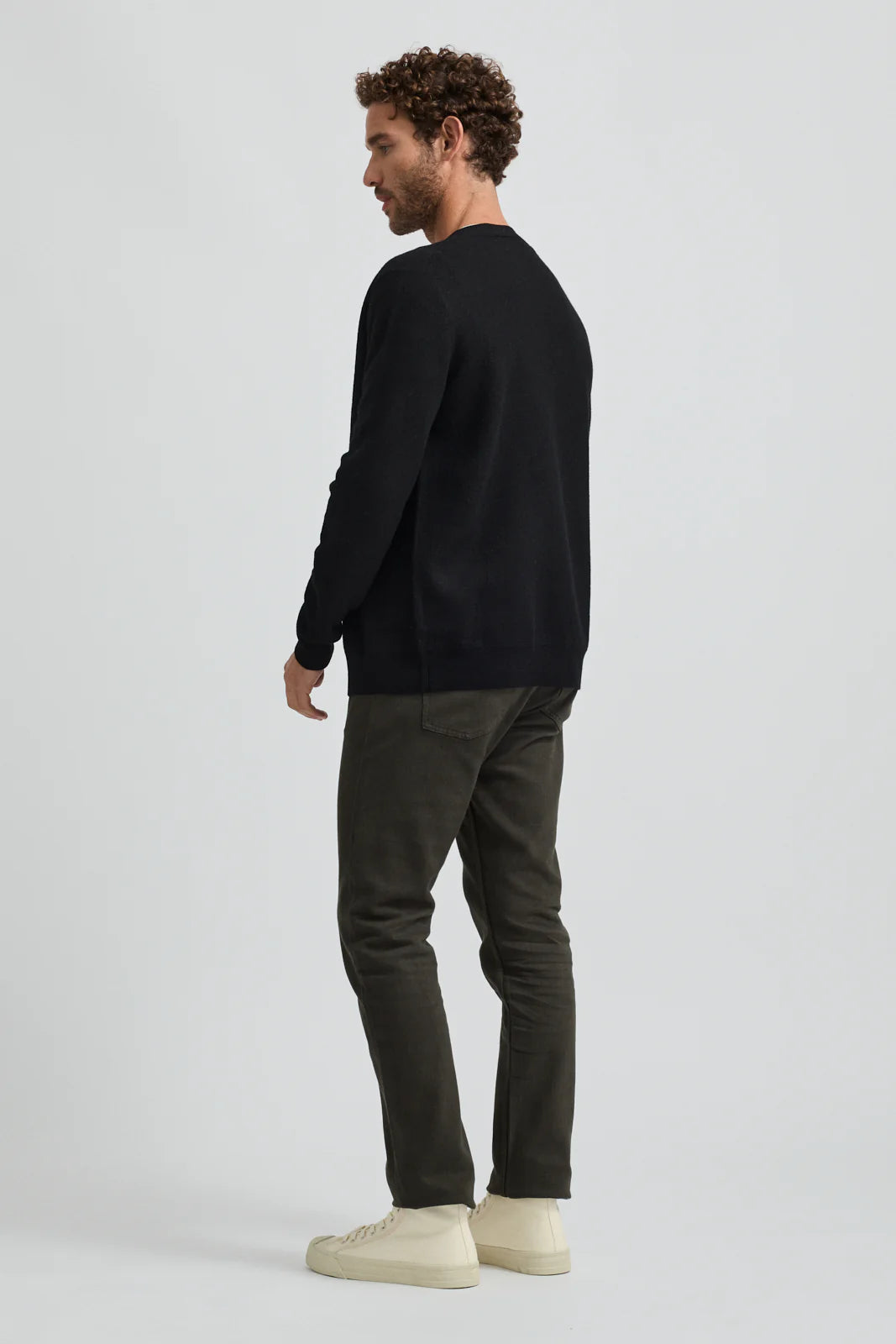 Toorallie Boiled Knit Cardigan Black