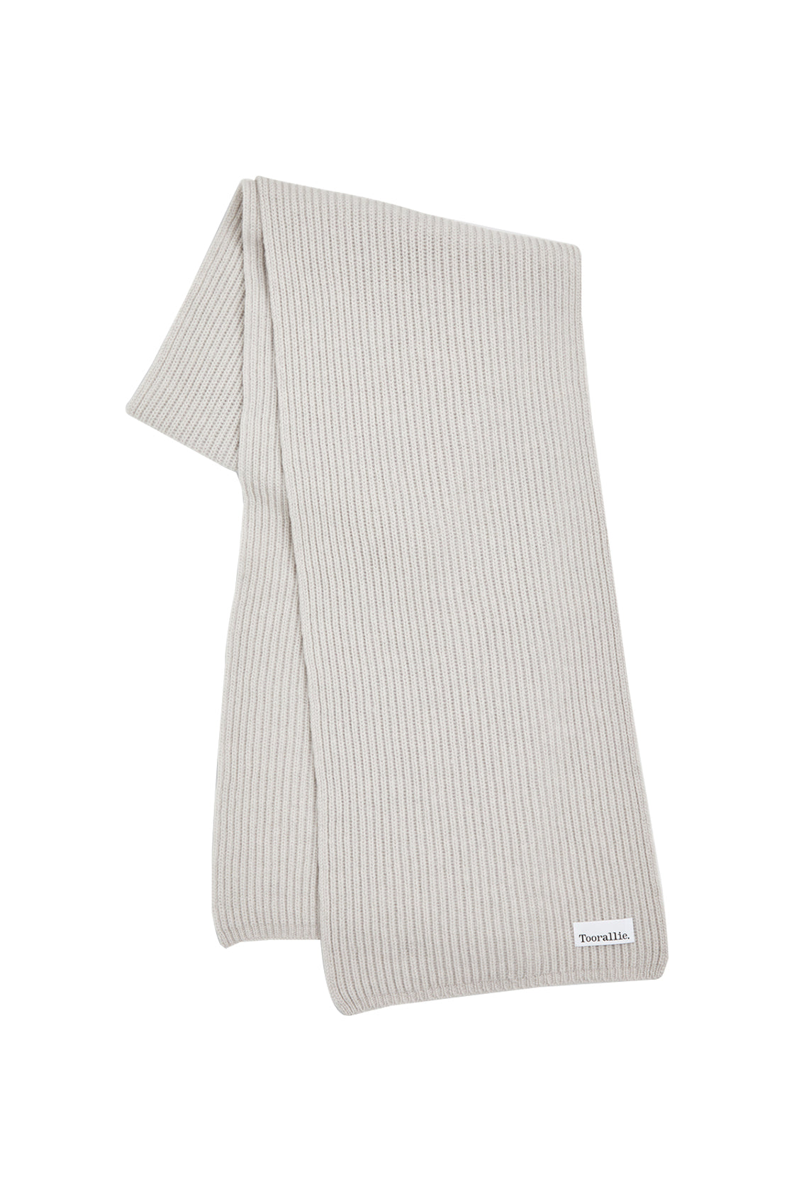Toorallie Heavy Gauge Rib Scarf Natural