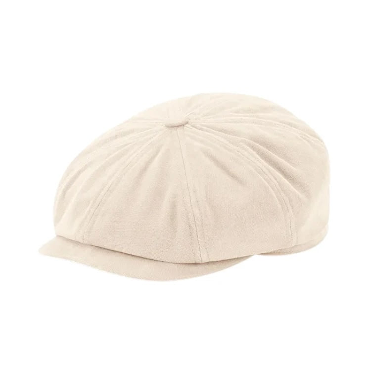 Avenel Truman Newboy Cap Natural