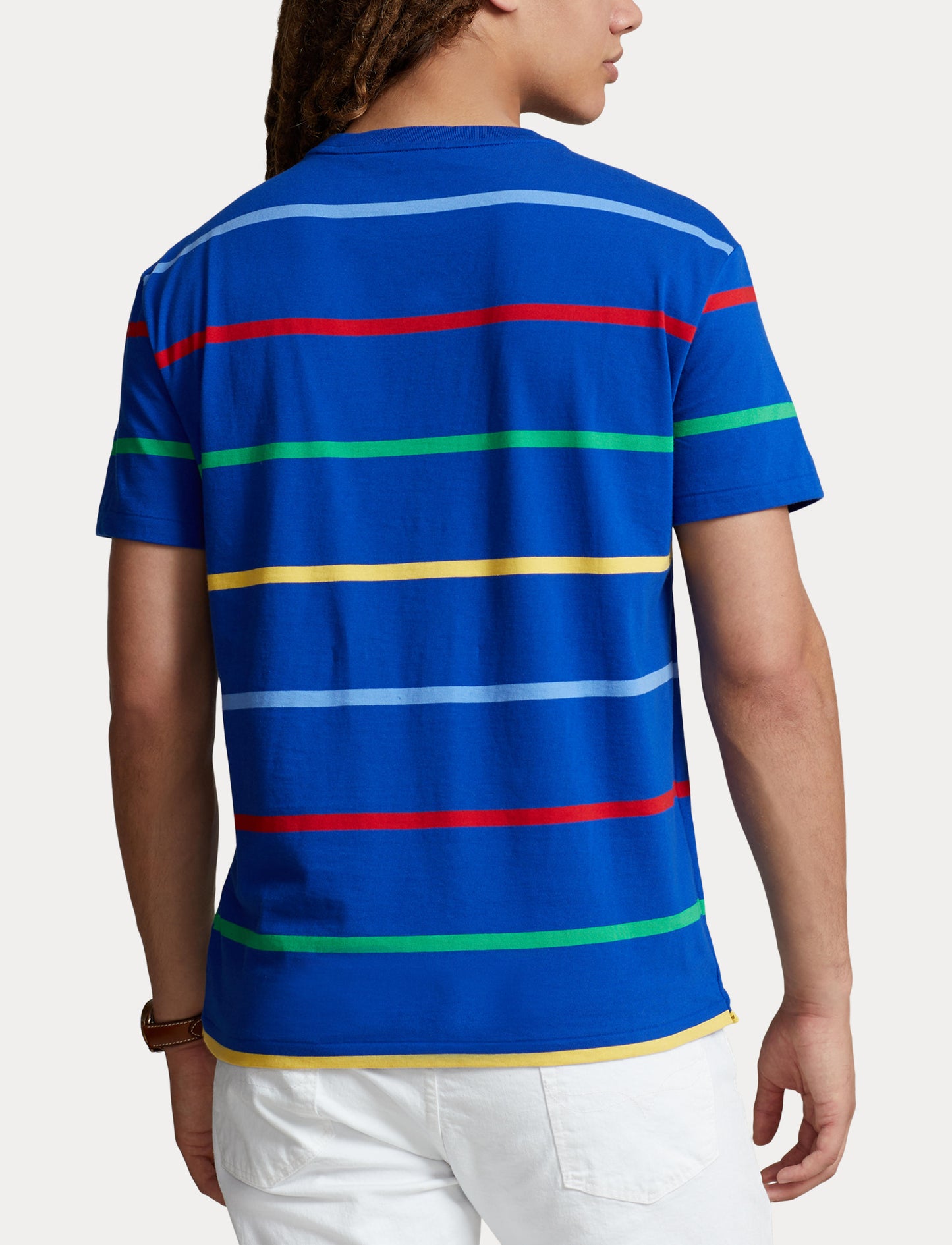 Polo Ralph Lauren Classic Fit Strp Jersey Tee Sapphire