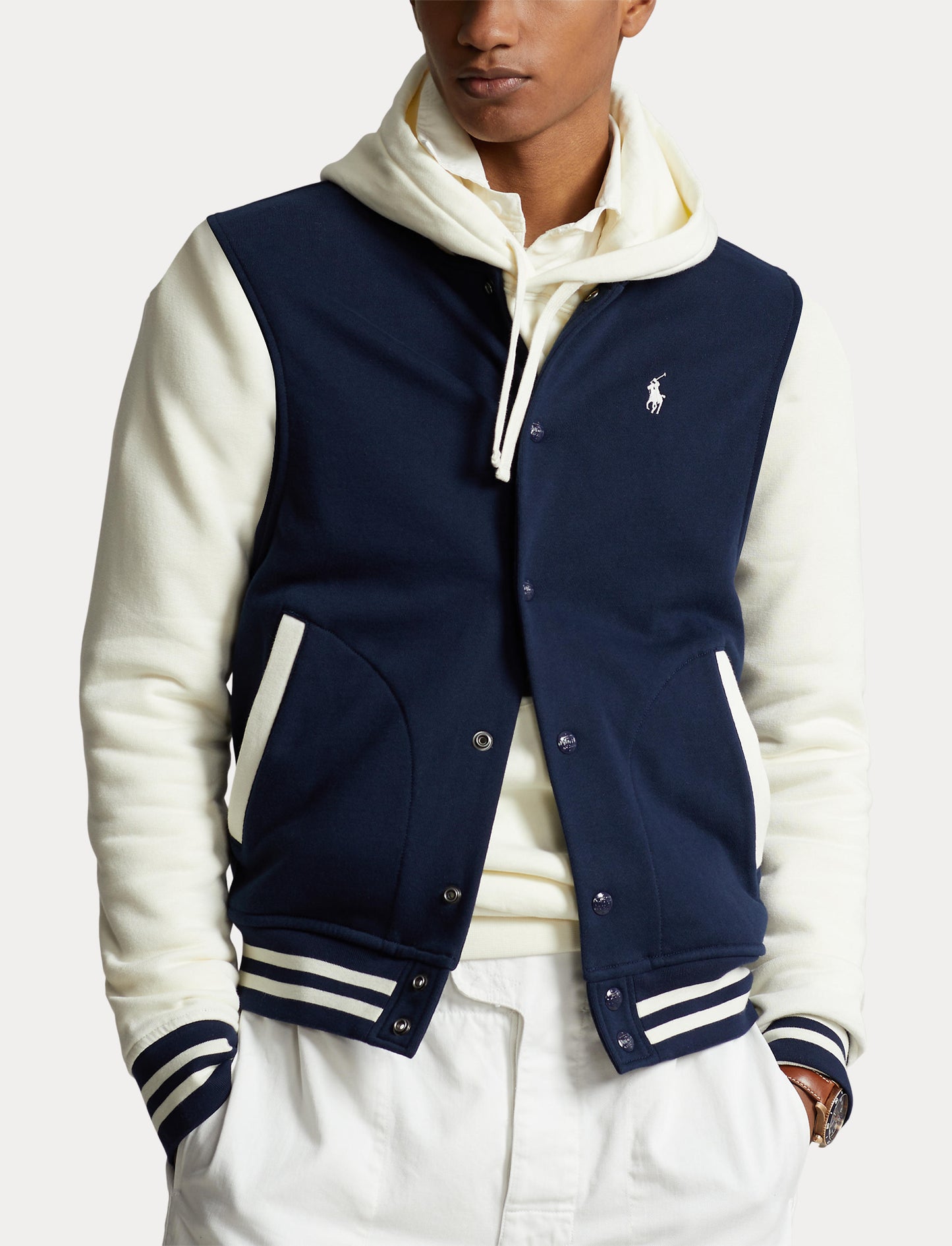 Polo Ralph Lauren LS Sweatshirt Navy/Cream