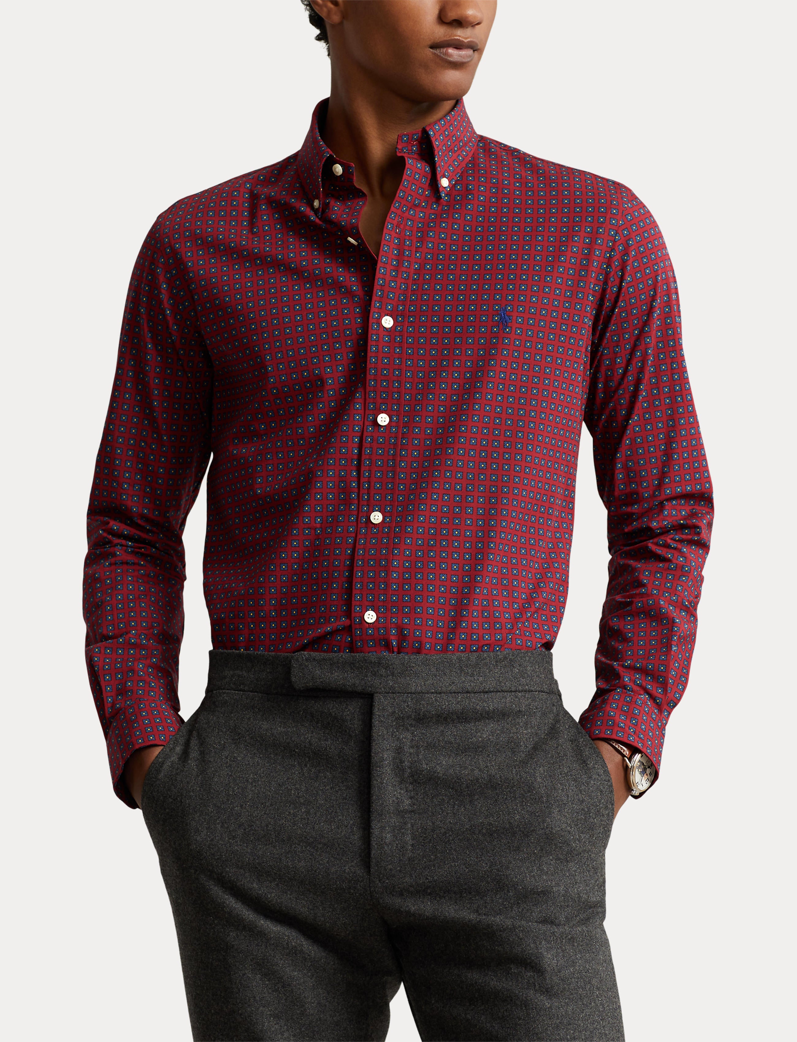 Polo Ralph Lauren LS Sport Shirt Madison Foul.