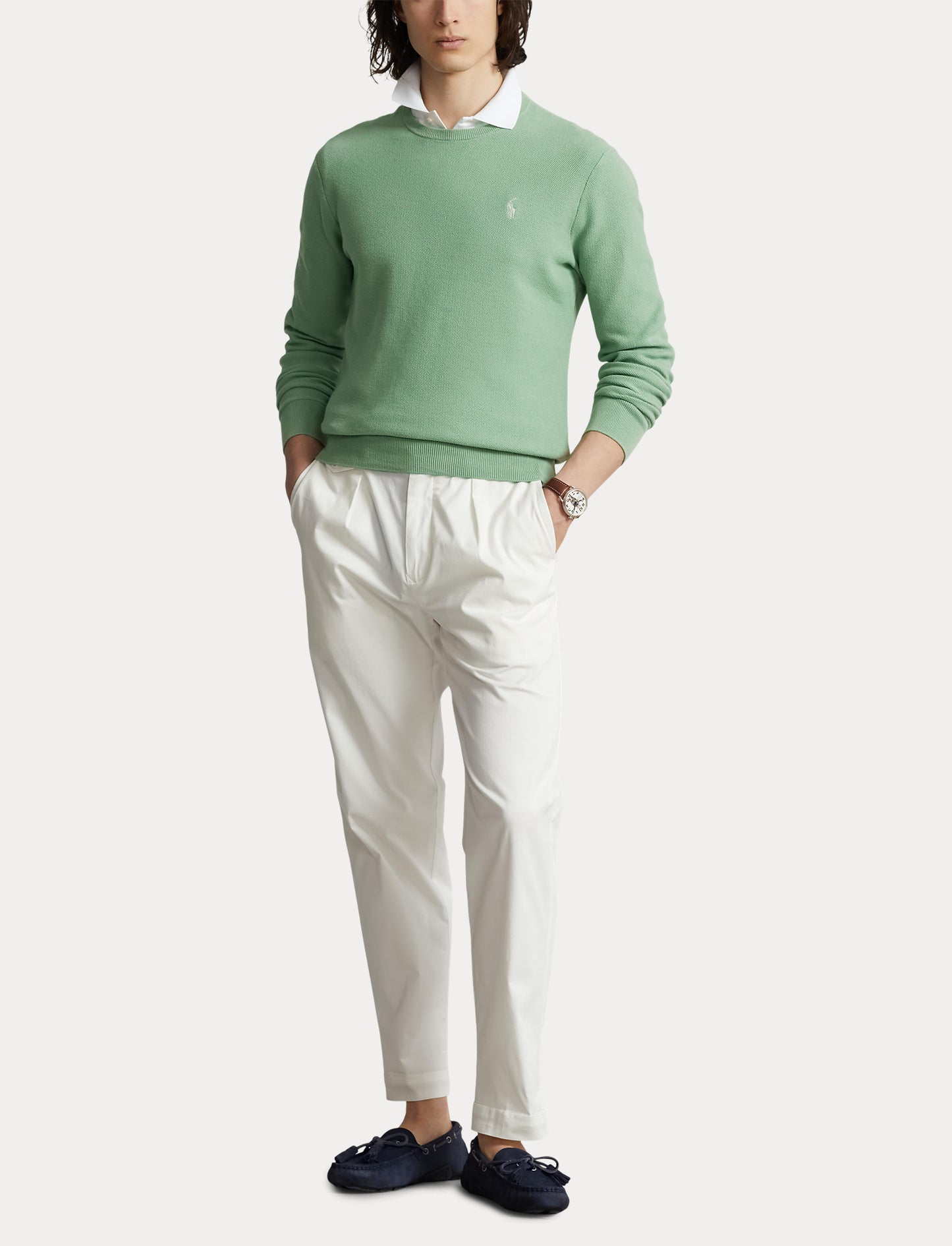 Polo Ralph Lauren Cotton CN Sweat Pistachio