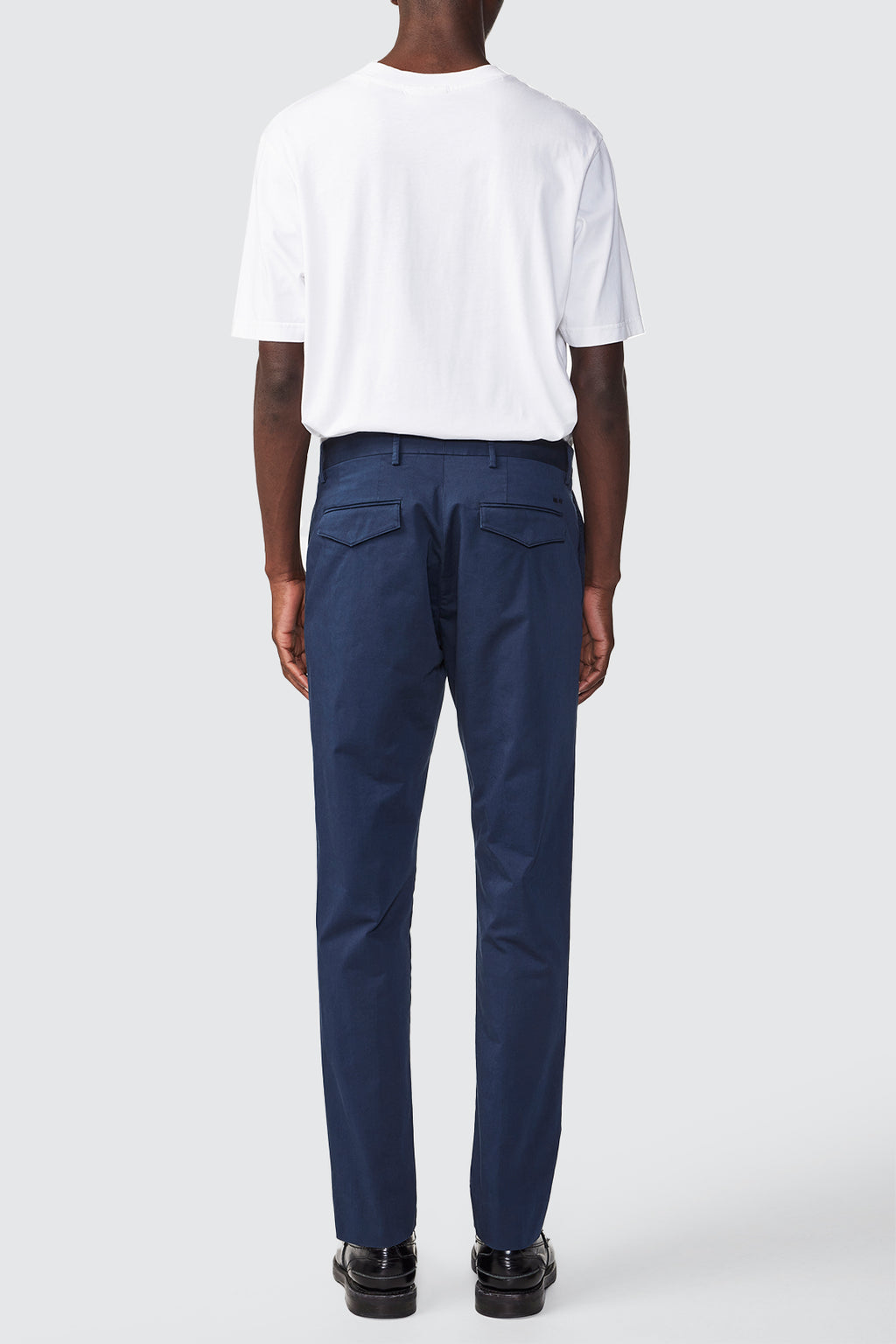 NN.07 Wilhelm 1804 Classic Trousers 34L  Navy Blue