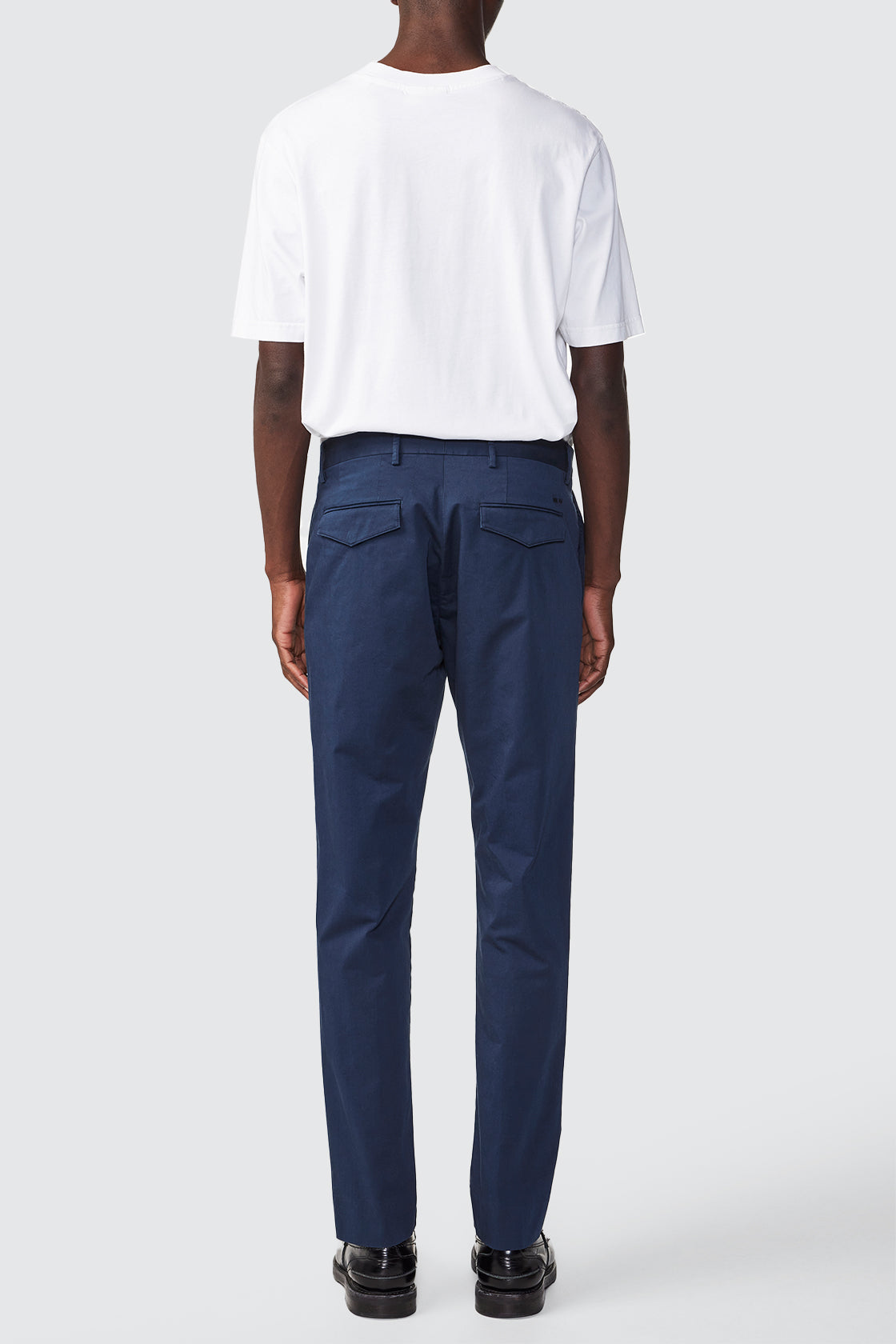 NN.07 Wilhelm 1804 Classic Trousers 34L  Navy Blue